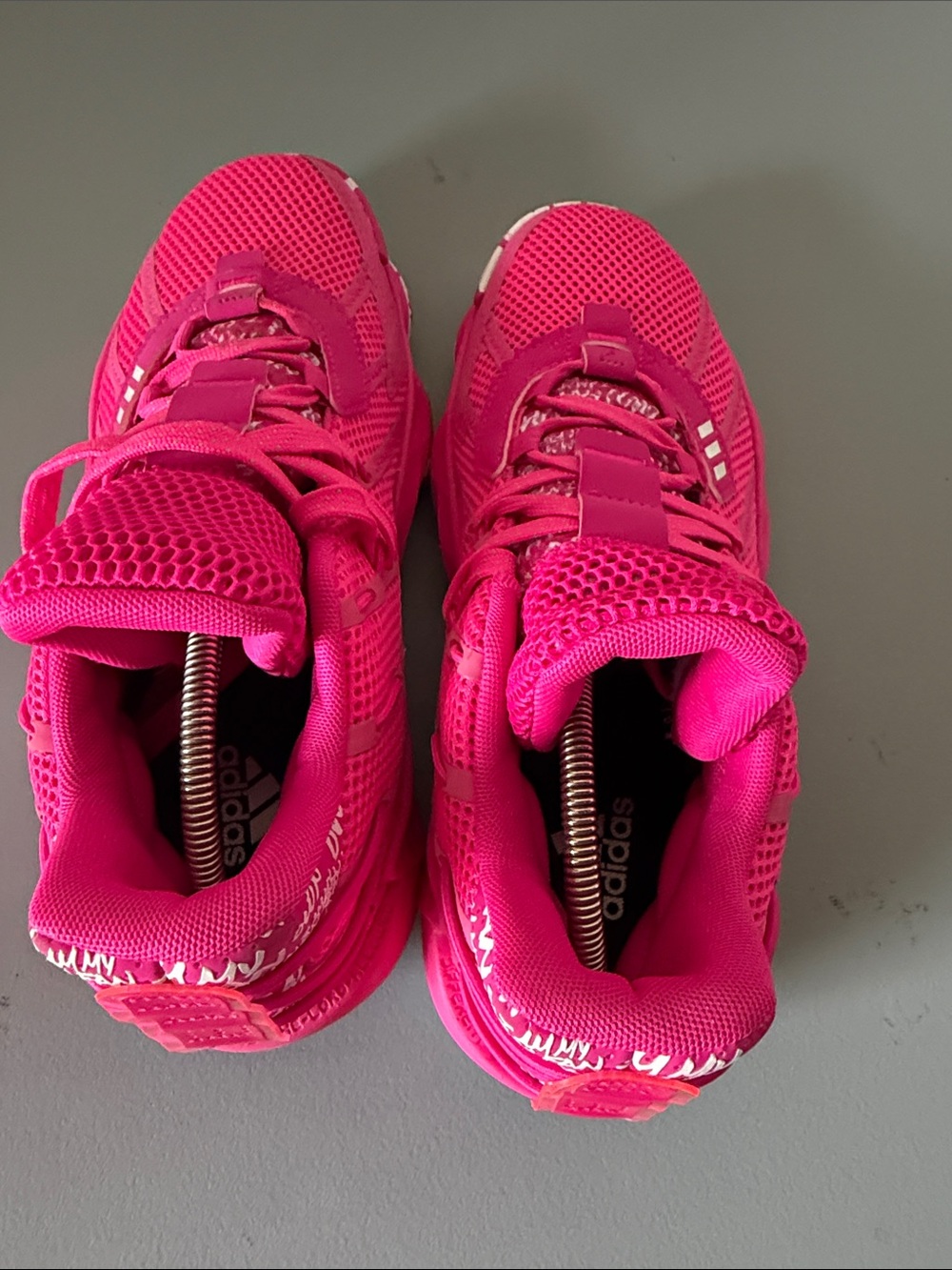 Adidas Dame 7 'I Am My Own Fan - Team Shock Pink' Size 7 - Picture 5 of 6